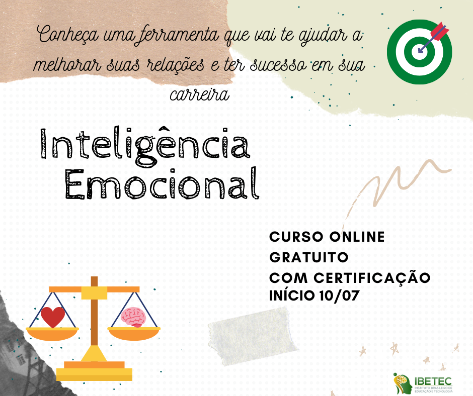 CURSO INTELIGÊNCIA EMOCIONAL e o Ambiente de Trabalho